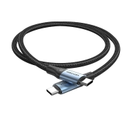 Vention USB-C do USB-C 2.0 5A 240W 1,5m Czarny