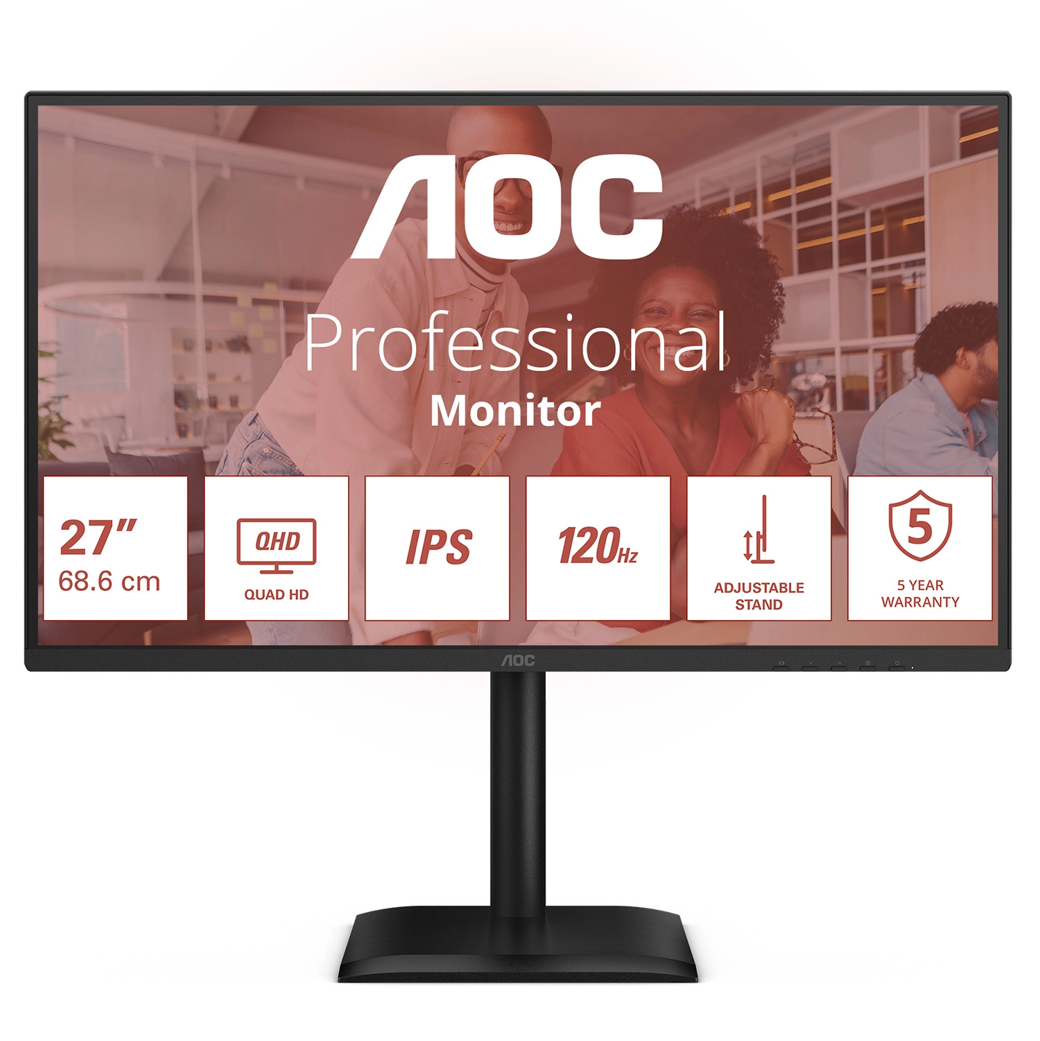 Monitor AOC Q27E4U 27" 2K IPS 120Hz 4ms