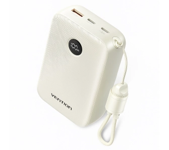 Powerbank Vention FKBN0-C 20000mAh 22,5W Beżowy