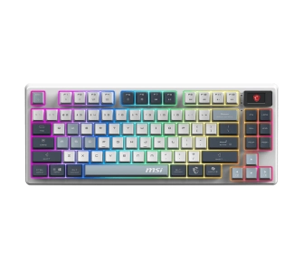 Klawiatura mechaniczna MSI Forge GK600 TKL Wireless Szary