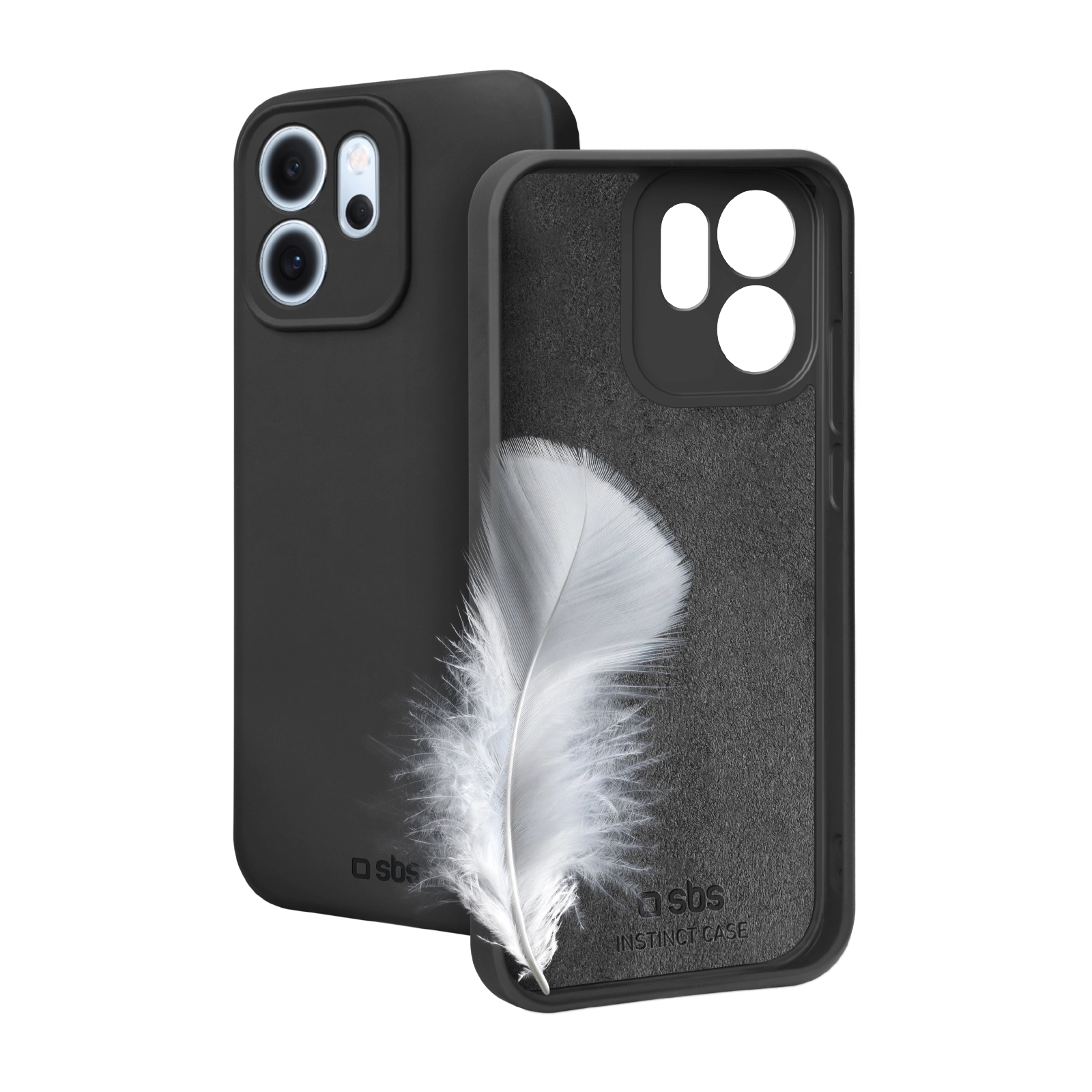 Etui SBS Instinct do OPPO Reno14 F Czarny