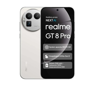 Smartfon realme GT 8 Pro 16/512GB 6,79" 144Hz 200Mpix Biały