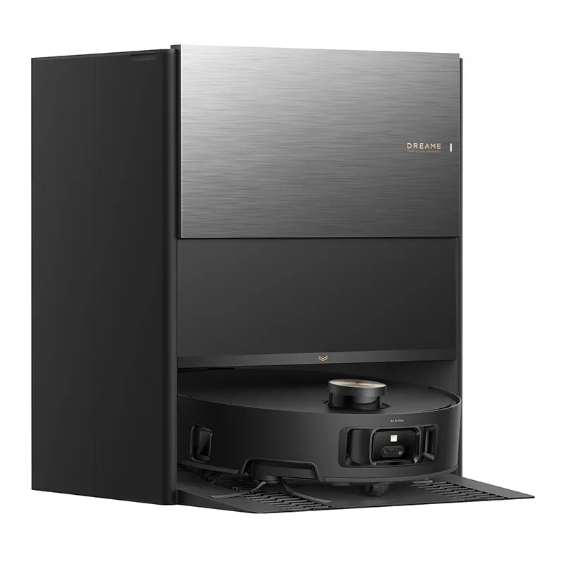 Dreame Aqua10 Roller Funkcja mopowania Stacja oczyszczająca Tworzenie mapy pomieszczenia 76dB AI Czarny