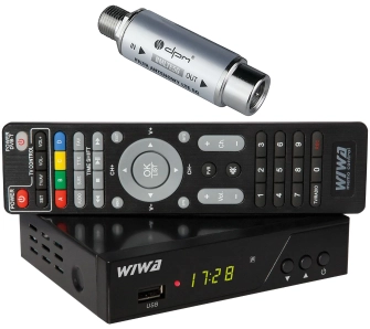 Dekoder Wiwa H.265 PRO + Filtr