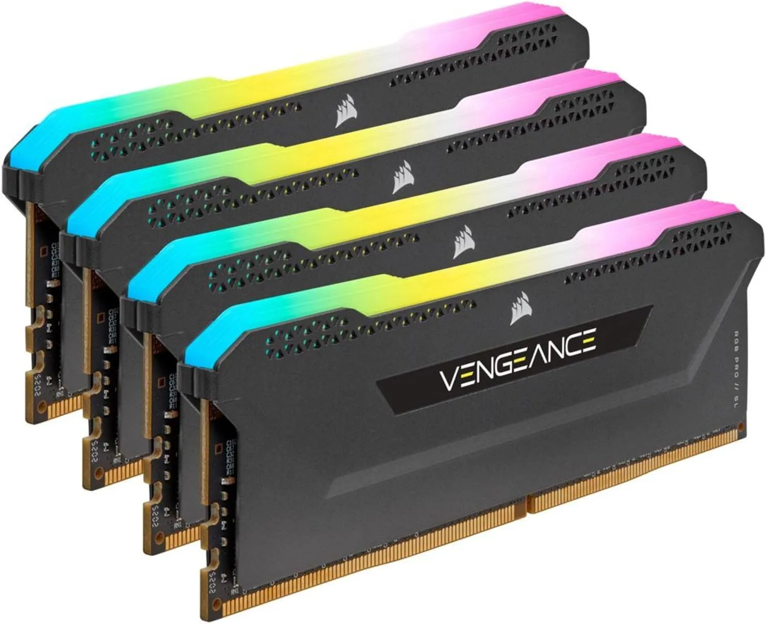 Pamięć RAM Corsair Vengeance RGB Pro SL DDR4 32GB (4x8GB) 3200 CL16 Czarny