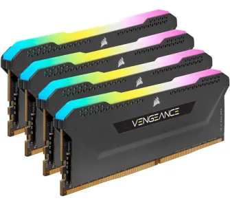 Pamięć RAM Corsair Vengeance RGB Pro SL DDR4 32GB (4x8GB) 3200 CL16 Czarny