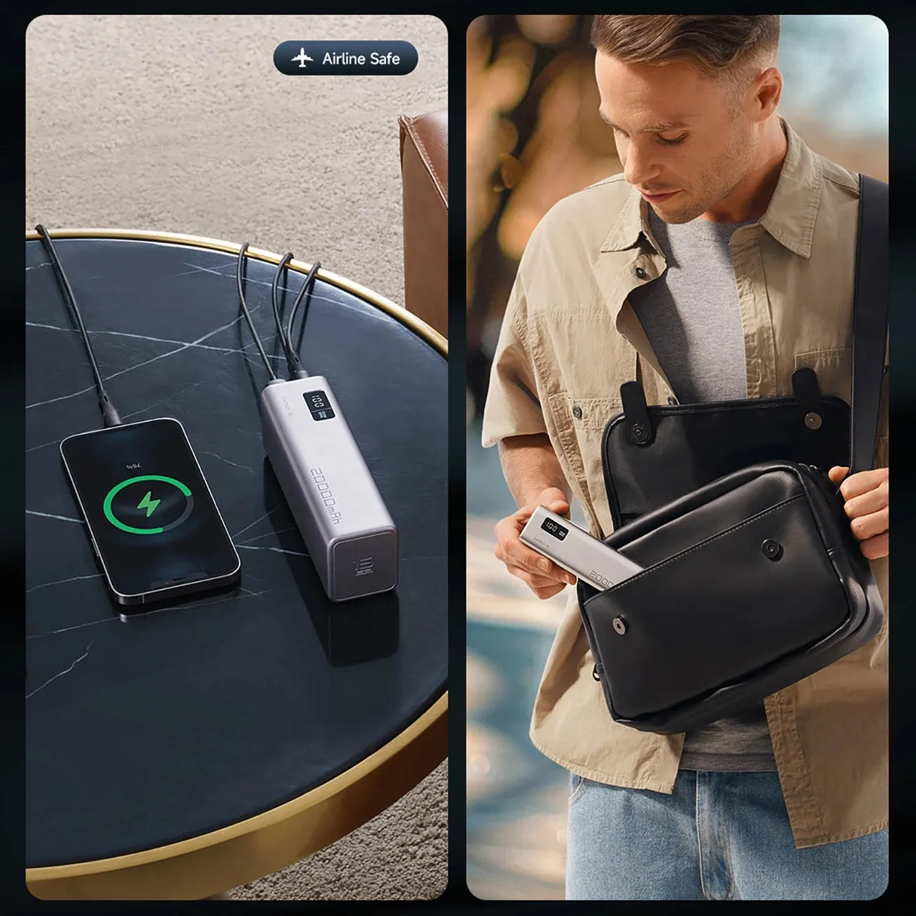 фото Внешний аккумулятор (пауэрбанк) Cuktech 15 Power Bank SE 20000 mAh 85W (CUKP200XGLGR) 3