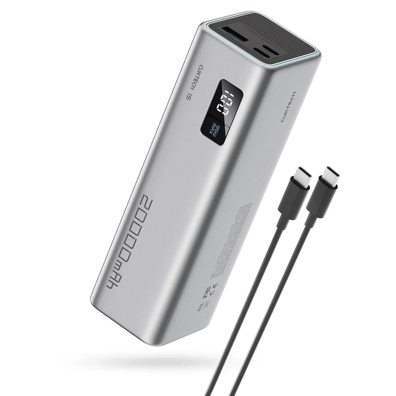 Powerbank Cuktech CUKP200XGLGR 100W 20000mAh Szary