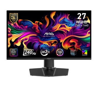 Monitor MSI MAG 273QP QD-OLED X24 26,5" 2K 240Hz 0,03ms Gamingowy