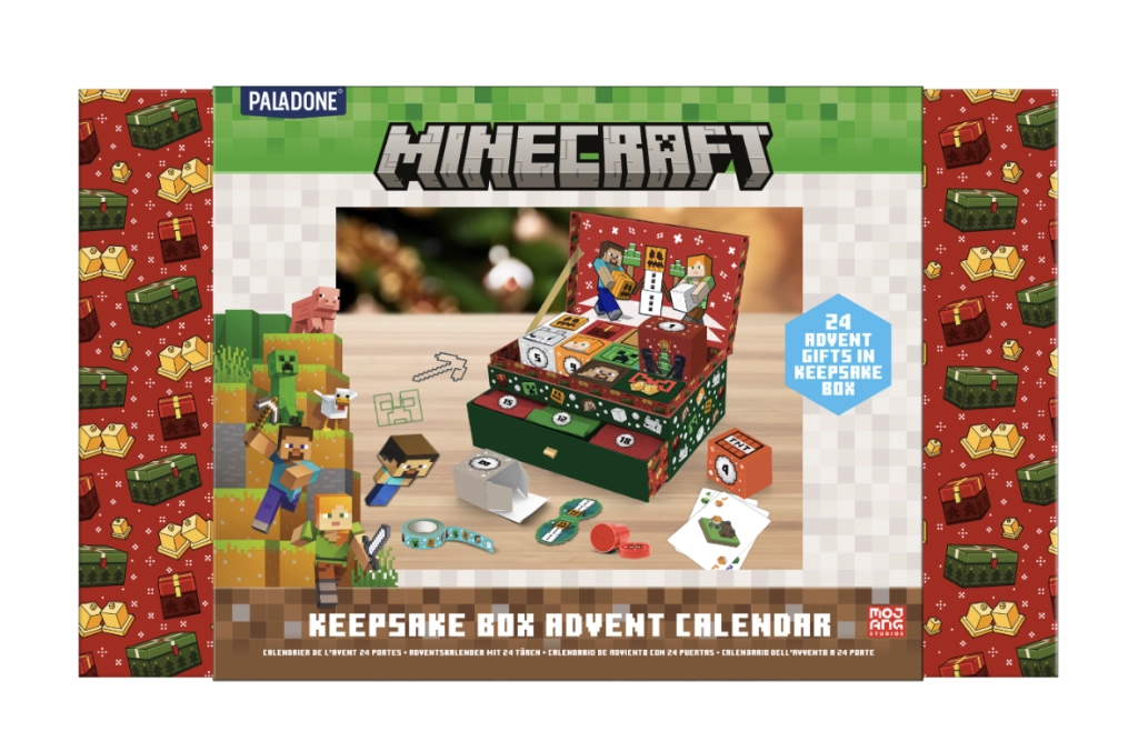 Kalendarz Paladone Minecraft Advent Calendar – Keepsake Box