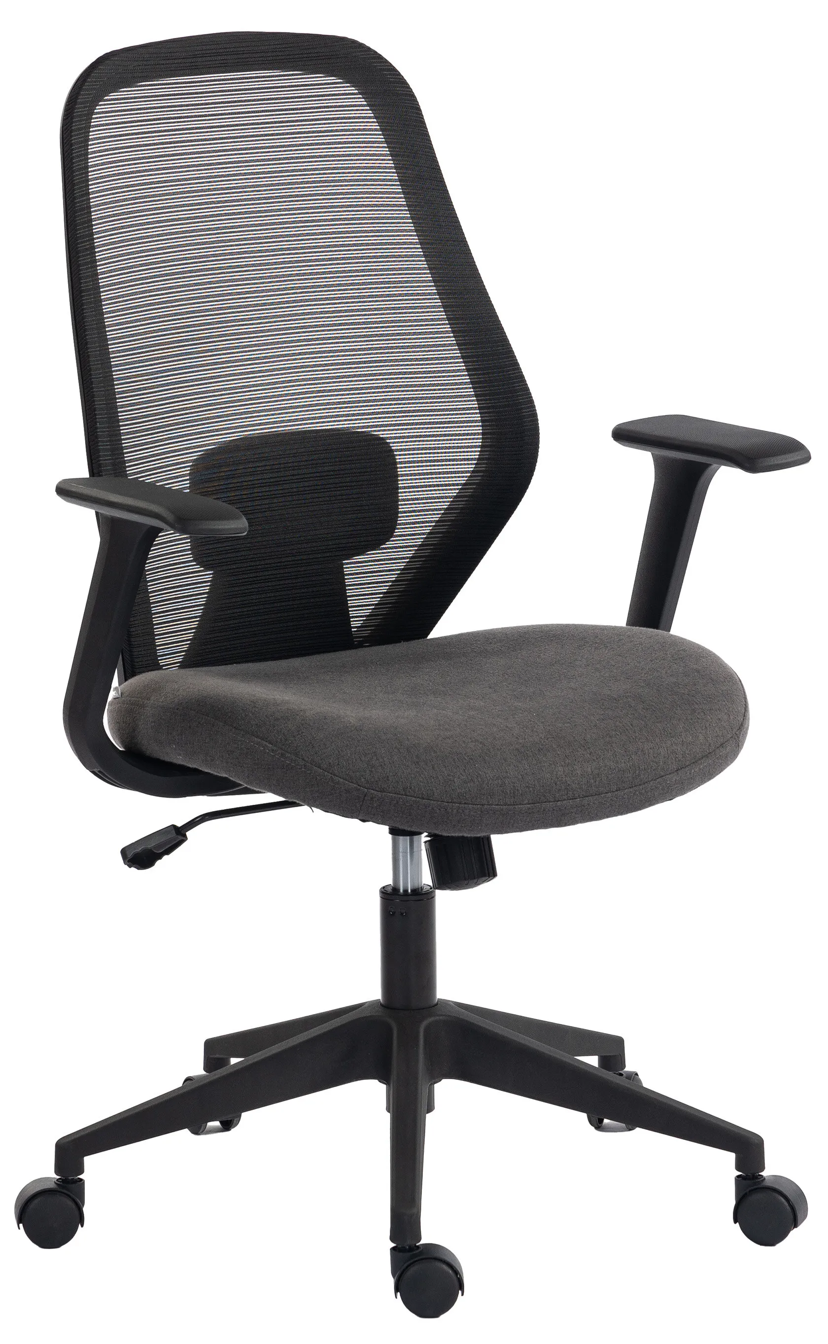 Fotel Cobra Office One HF306BK Biurowy do 150kg Tkanina Czarny