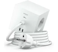 Avolt 3 gniazda 2x USB-C 3m Biały