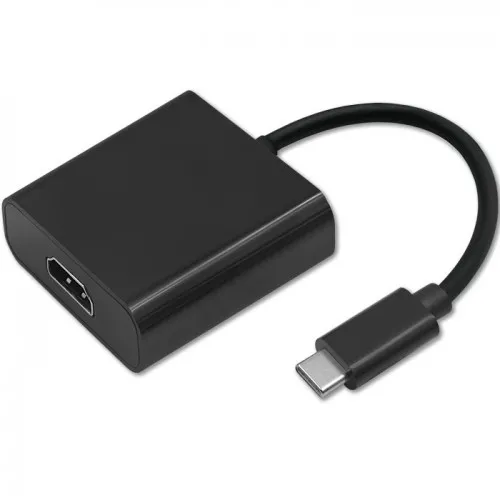 Adapter Qoltec 50375 HDMI do USB-C Czarny