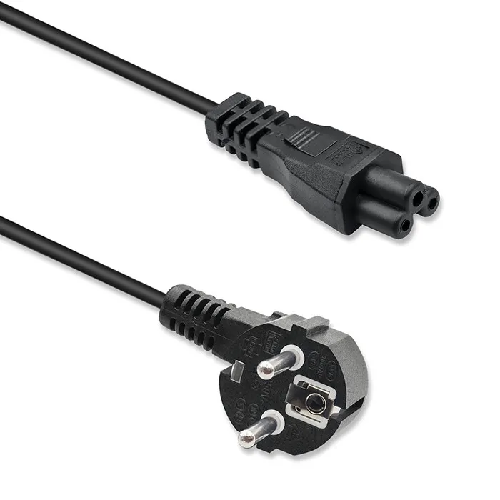 Kabel zasilający Qoltec 27084 1,2m Czarny