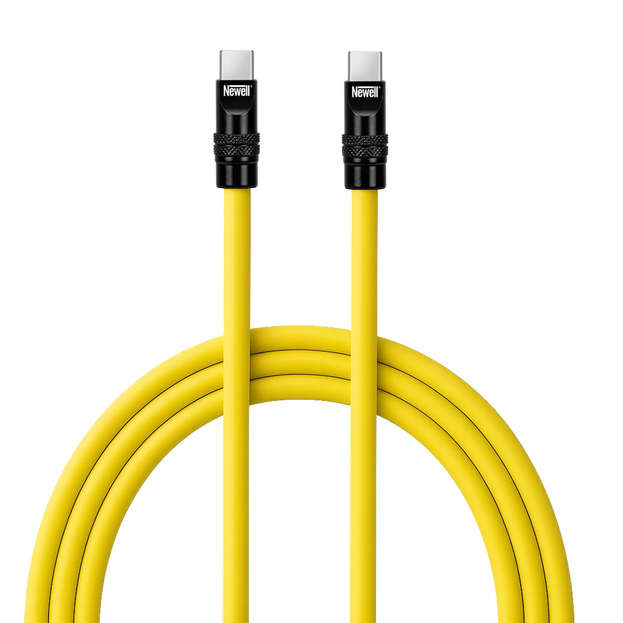 Kabel Newell USB-C do USB-C 100W 2m Żółty