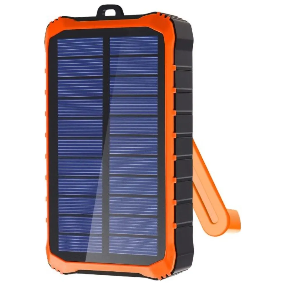 Powerbank solarny 4smarts Prepper 12000mAh 10,5W Szary