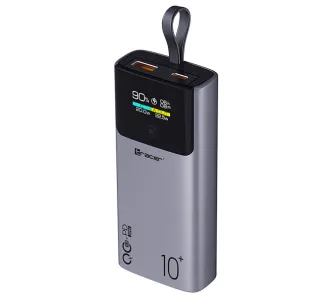 Powerbank Tracer Comet 10000mAh PD QC 22,5W Szary