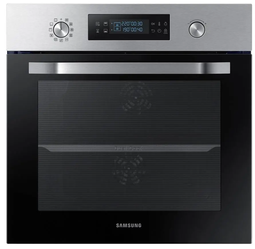 Piekarnik elektryczny Samsung Dual Cook NV66M3531BS Termoobieg Srebrno-czarny
