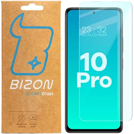 Szkło hartowane Bizon Clear do Xiaomi Redmi Note 10 Pro
