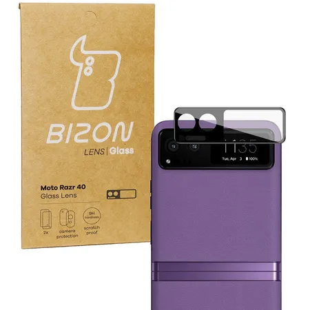 Szkło ochronne Bizon na aparat Silk Lens do Motorola Razr 40