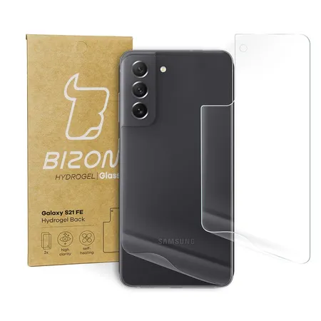 Folia hydrożelowa Bizon na tył Hydrogel Back Duo do Samsung Galaxy S21 FE, 2 sztuki