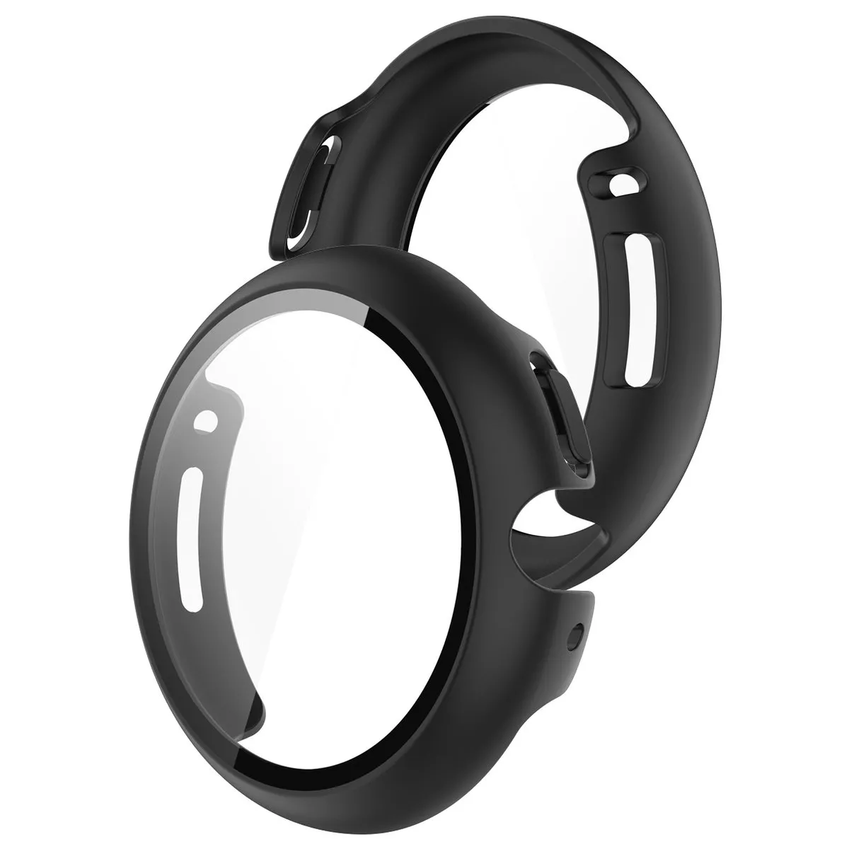 Etui Bizon Case Watch Adamo do Pixel Watch 4 41 mm Matowy czarny