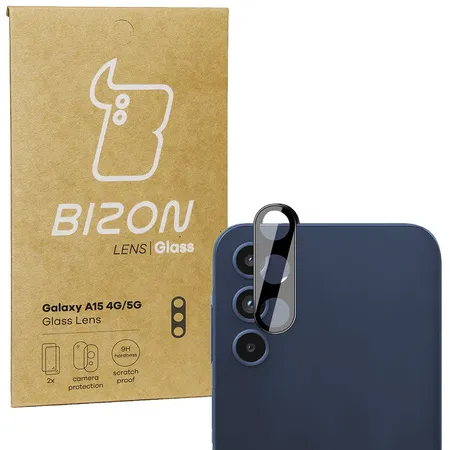 Szkło ochronne Bizon na aparat Silk Lens do Samsung Galaxy A15 5G/4G