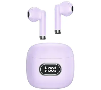 Słuchawki bezprzewodowe USAMS IA II Series TWS Douszne Bluetooth 5.3  Purpurowy