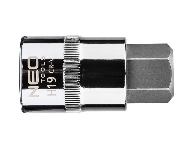 NEO Tools 08-778 sześciokątna 1/2", H19 x 55 mm