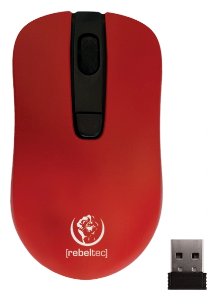 Myszka Rebeltec STAR Red Czerwony