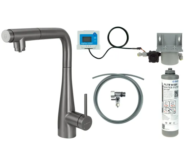 Deante Eridan BREFD75M Titanium Stal szlachetna