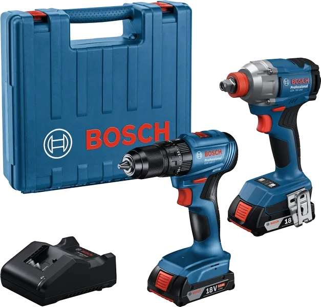 Zestaw elektronarzędzi Bosch Professional GDX 18V-285 + GSB 185-LI 0 601 9N2 124