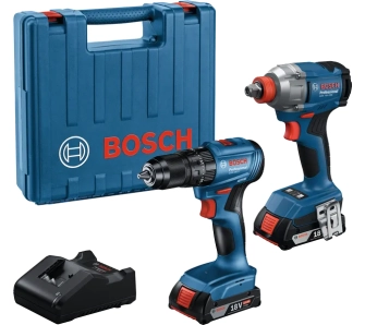 Zestaw elektronarzędzi Bosch Professional GDX 18V-285 + GSB 185-LI 0 601 9N2 124