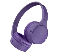 Belkin SoundForm Mini Nauszne Dla Dzieci Bluetooth 5.3 Purpurowy