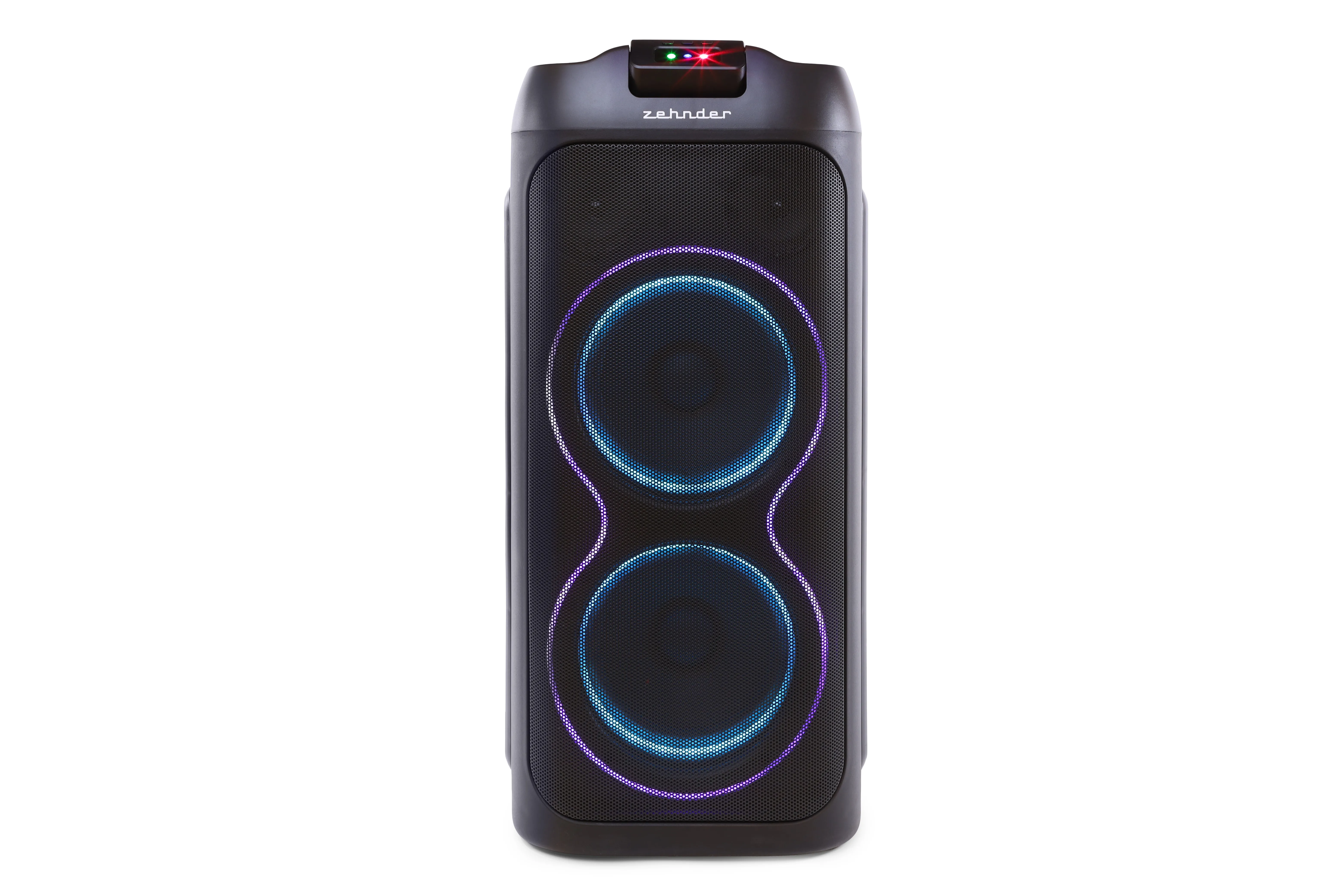 Power Audio Zehnder Party Box PB1000 100W Radio FM Mikrofon Bluetooth Czarny