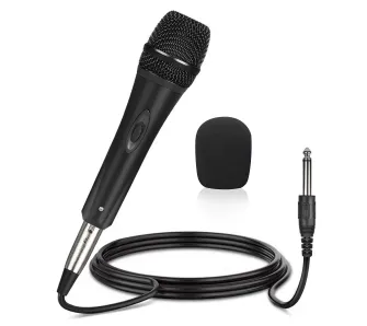 Mikrofon Musicmate MM-50 SimplyVoice Przewodowy Dynamiczny Czarny