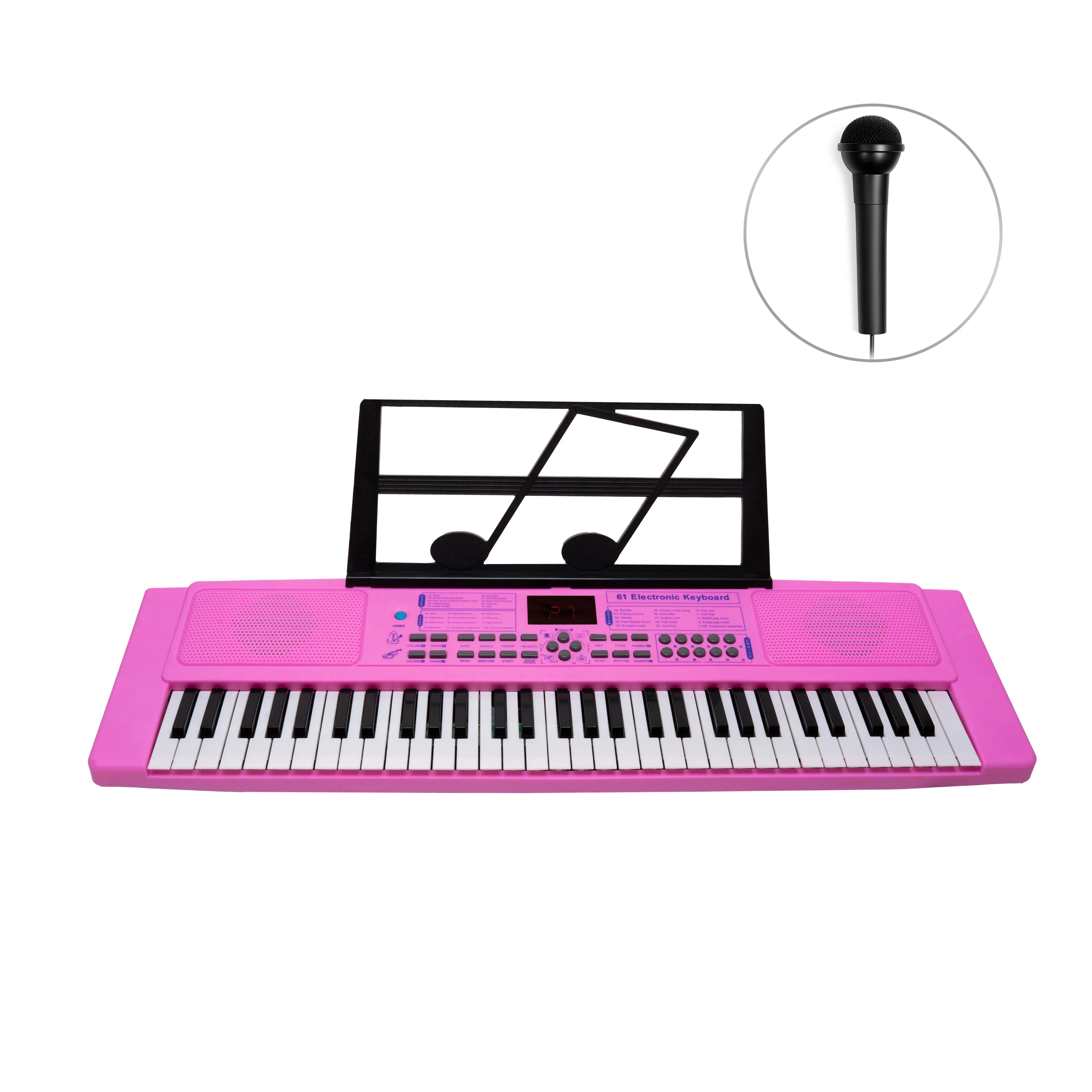 Keyboard Musicmate MM-03 KeyDeluxe Różowy