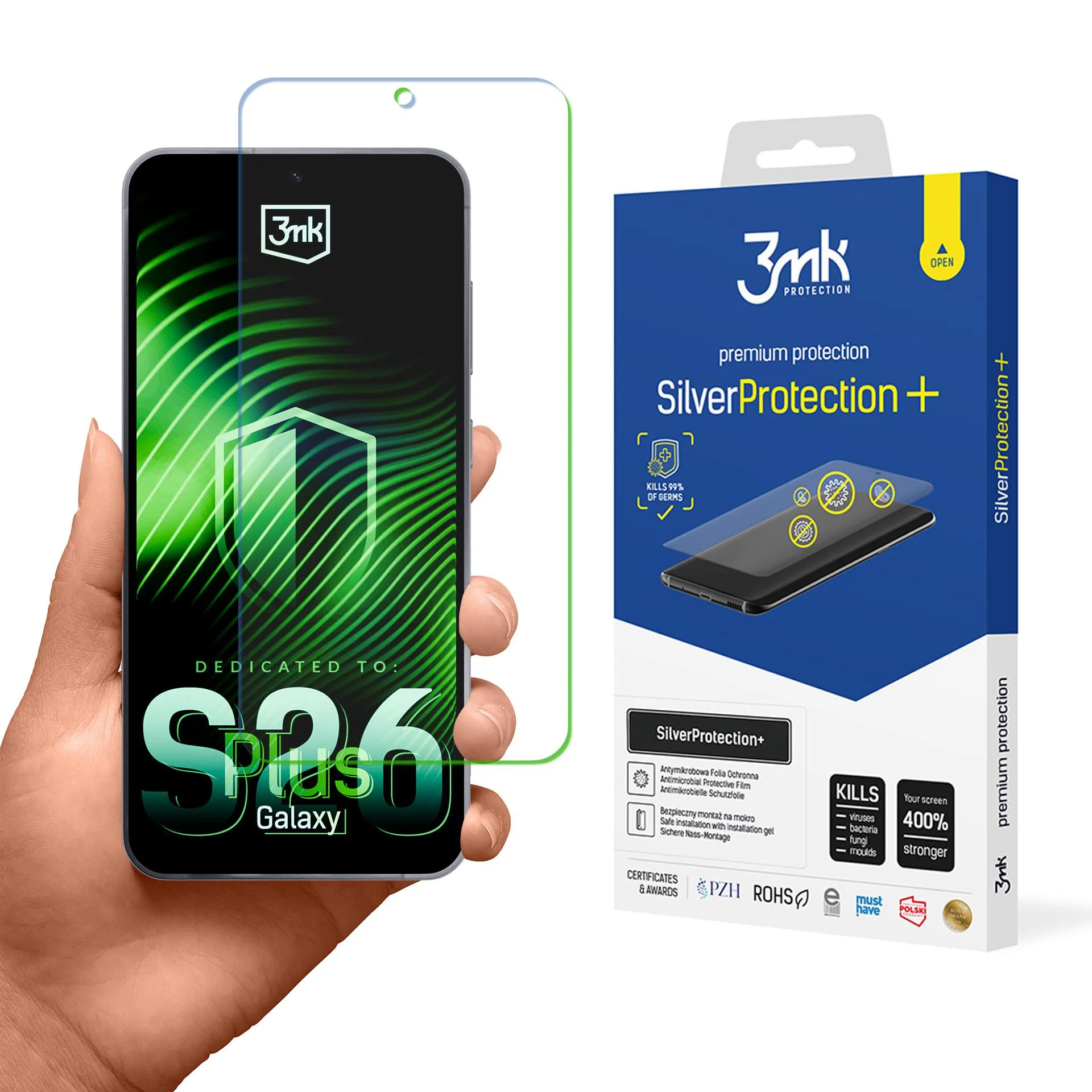 Folia ochronna 3mk SilverProtection+ do Galaxy S26+