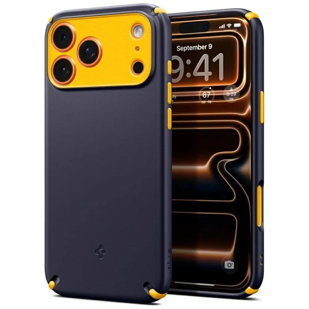 Etui Spigen Nano Pop Hybrid Mag MagSafe do iPhone 17 Pro Max Granatowy