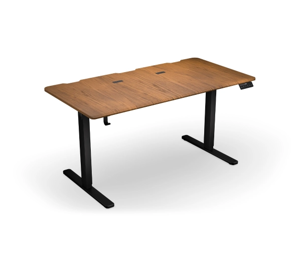 Endorfy Atlas L Electric Dark Wood 150cm Regulacja wysokości Ciemne drewno