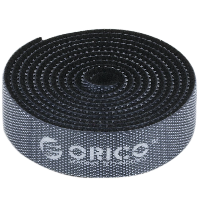 Organizer kabli Orico CBT-1S-BK Rzep do Kabli 1m Czarny