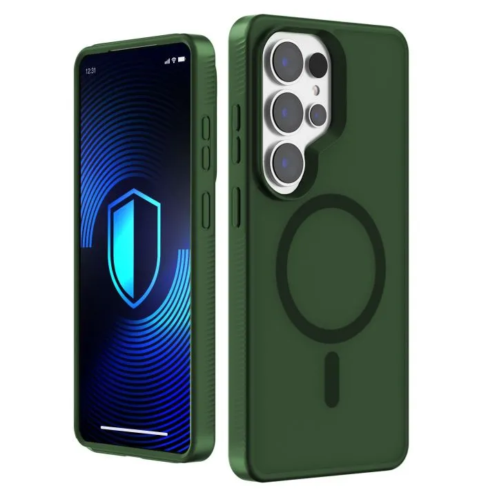 Etui 3mk Hardy Hazy MagCase do Galaxy S25 Ultra Zielony