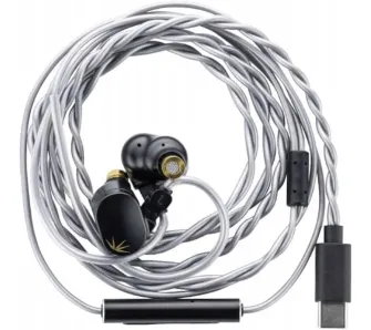 Słuchawki przewodowe Moondrop Moondrop CHU II DSP Dokanałowe Mikrofon Czarny