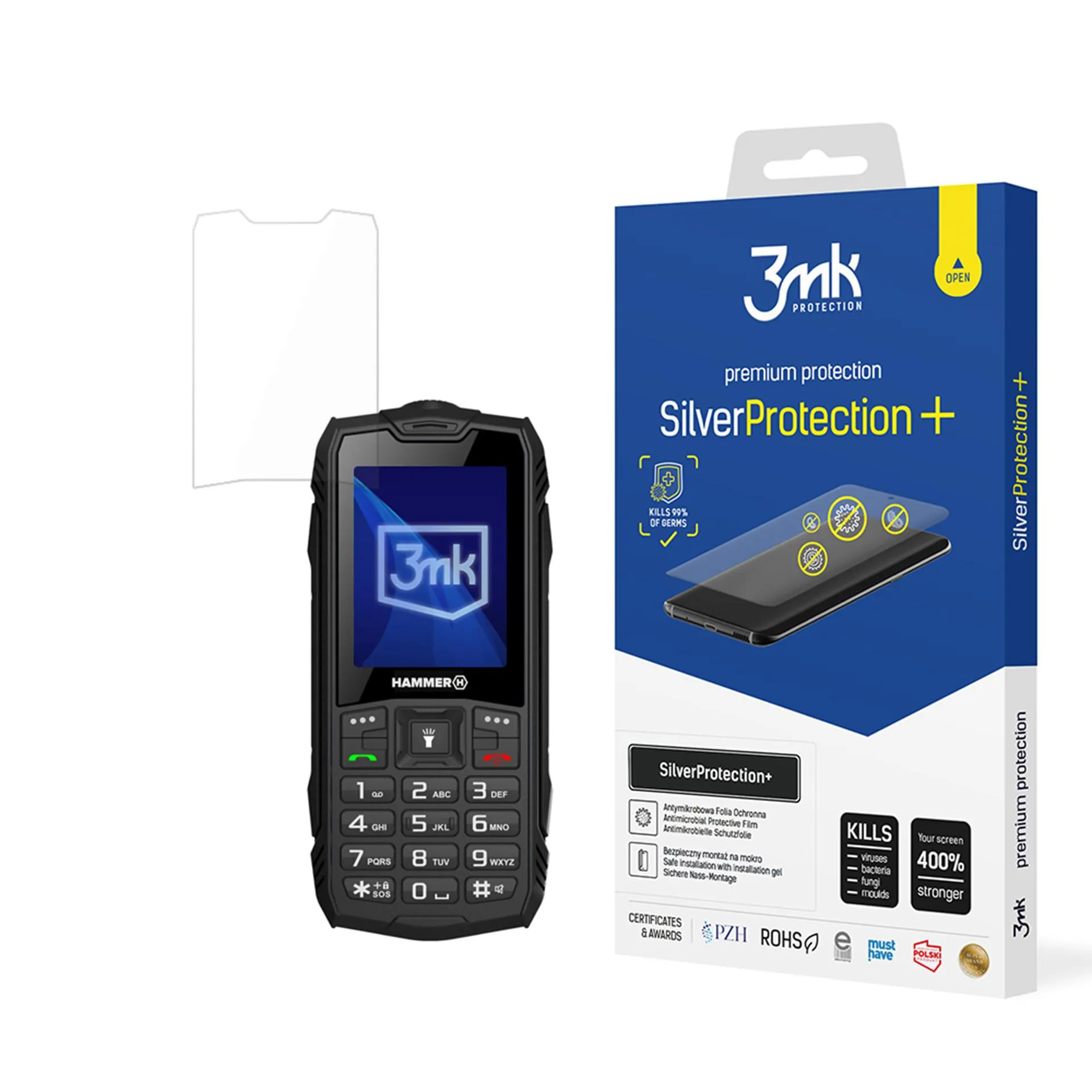 Folia ochronna 3mk SilverProtection+ do MyPhone Hammer Rock