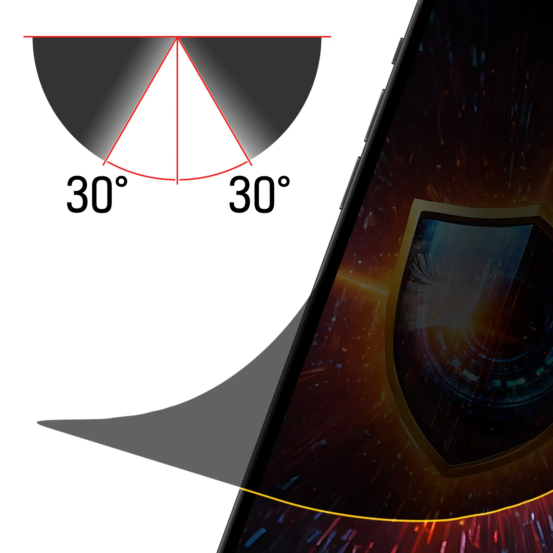 Folia ochronna 3mk Silky Matt Privacy do iPhone 12 Mini