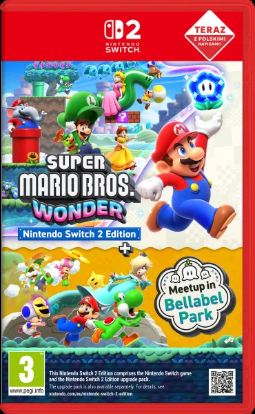 Super Mario Bros. Wonder Nintendo Switch 2 Edition + Meetup in Bellabel Park Gra na Nintendo Switch 2