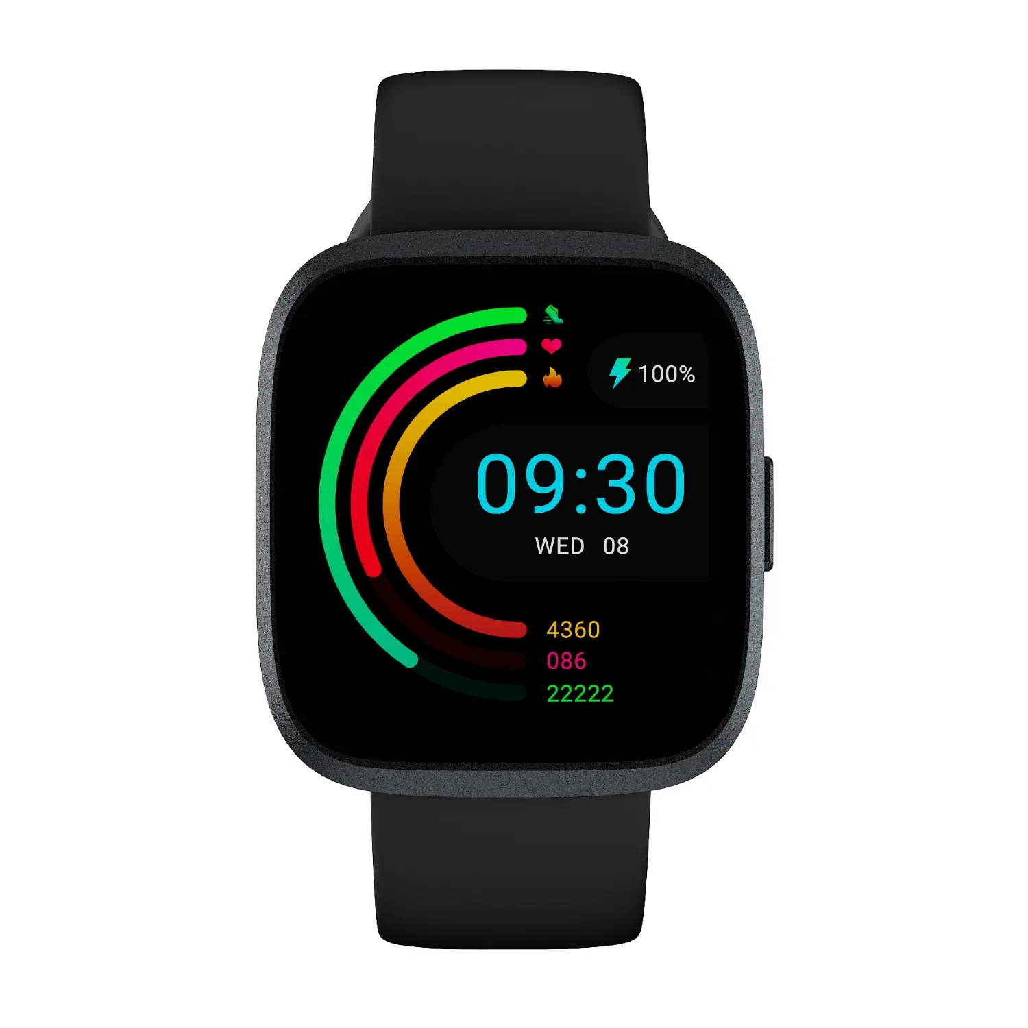 Smartwatch HiFuture EDGE Funkcje AI Czarny