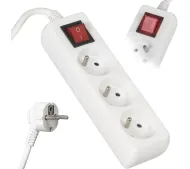 Vayox VA0305-3 3 gniazda 3m Biały