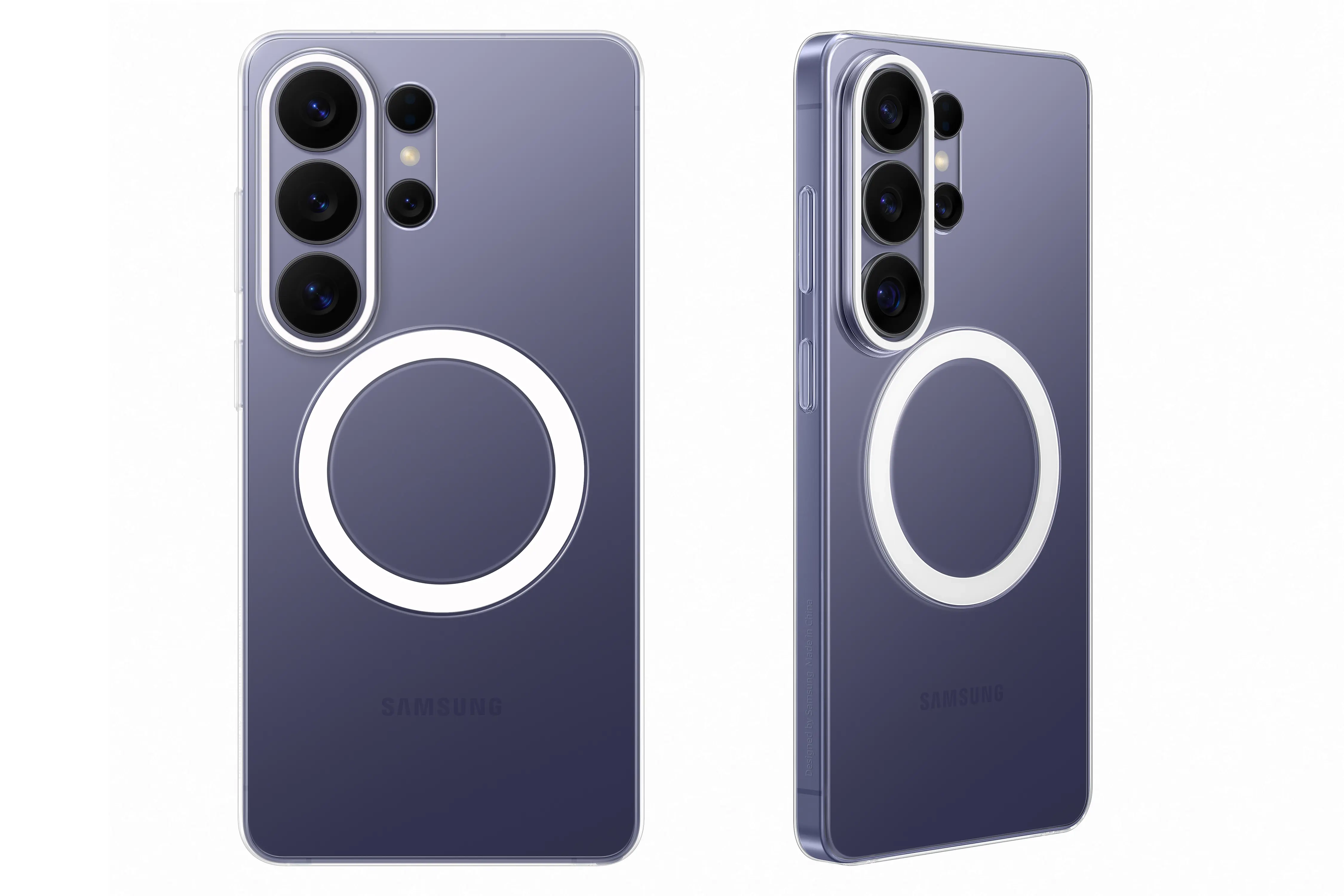 Etui Samsung Clear Magnet do Galaxy S26 Ultra Przezroczysty