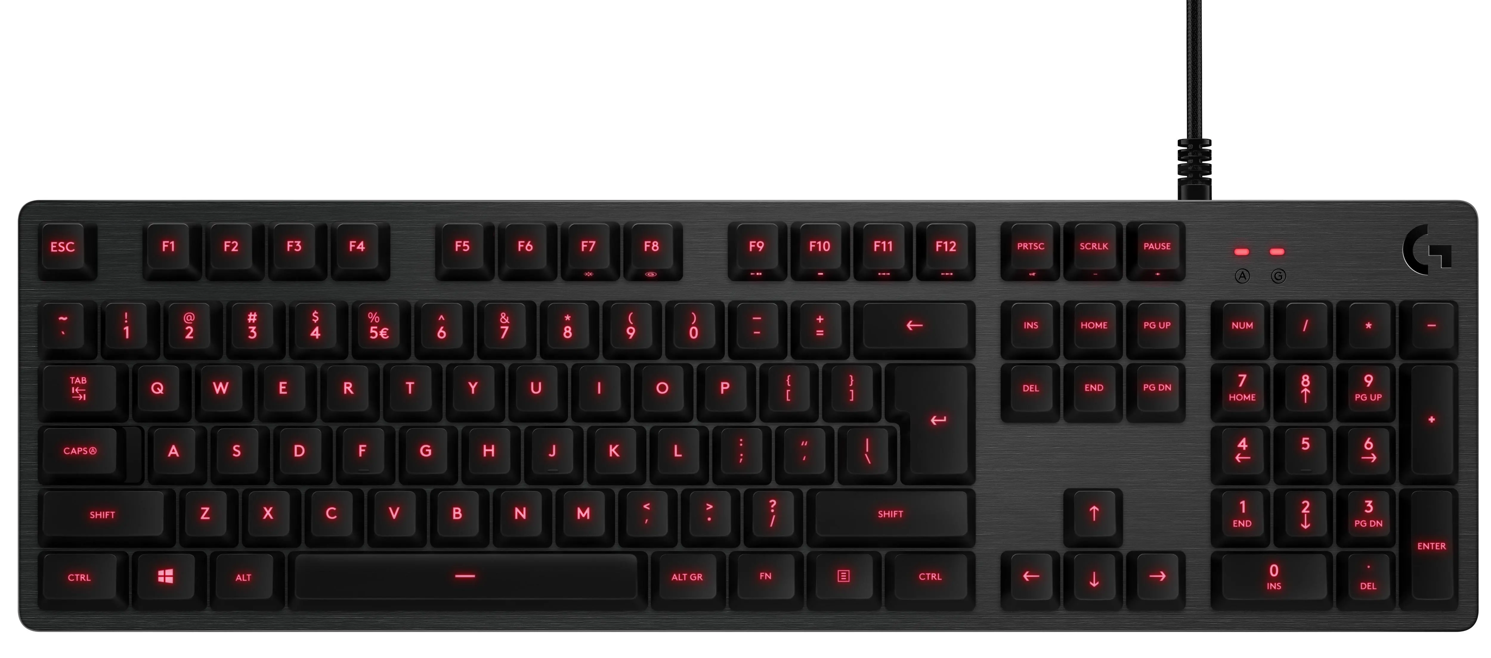 Klawiatura mechaniczna Logitech G413 carbon Czarny